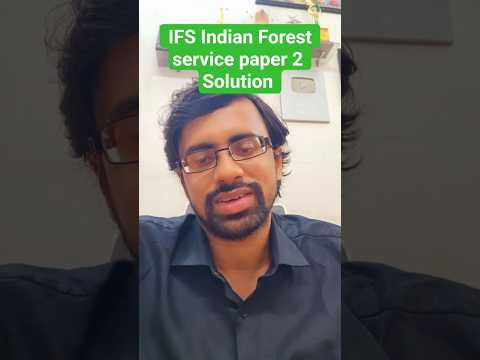 GPS in IFS Indian Forest service paper 2 SOLUTION. Give example
