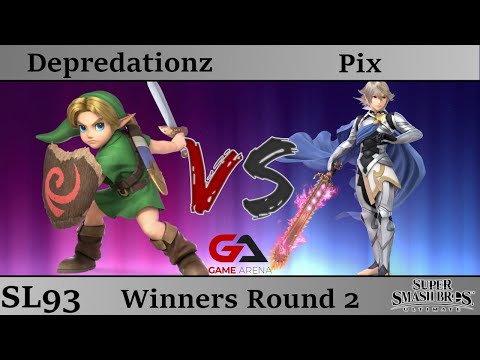 SmashLAN'd 93 - Winners Round 2: Depredationz (Young Link) vs Pix (Corrin)