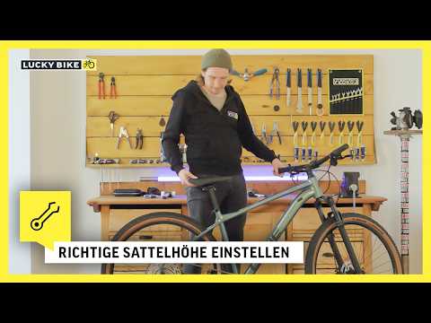 Sattelhöhe richtig einstellen | So einfach gehts!