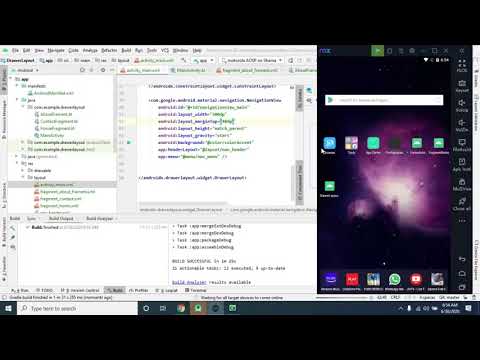 Navigation View Drawer Layout Android Kotlin Part 2