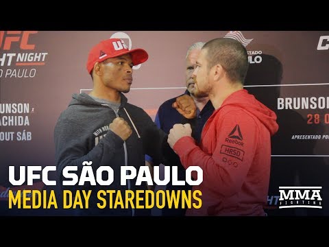 UFC Sao Paulo Media Day Staredowns - MMA Fighting