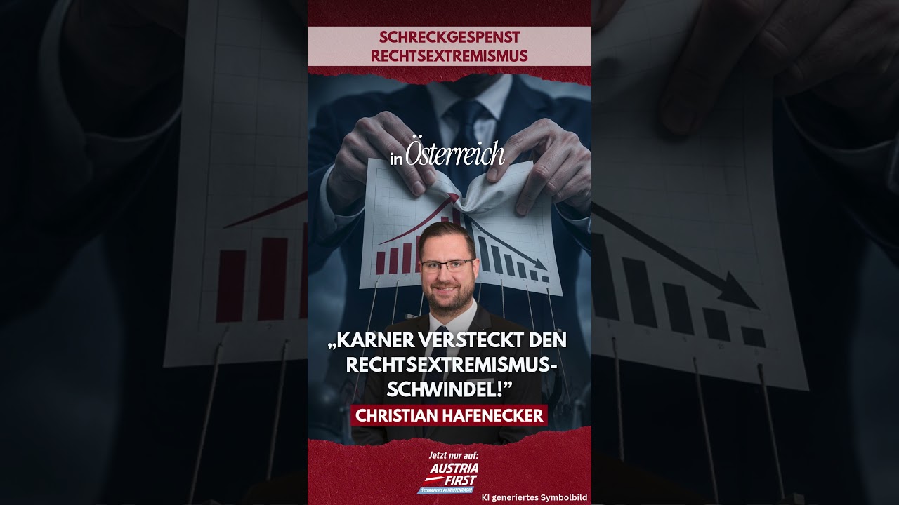 Karner versteckt den Rechtsextremismus-Schwindel! - Christian Hafenecker