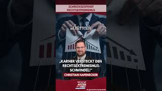 Karner versteckt den Rechtsextremismus-Schwindel! - Christian Hafenecker