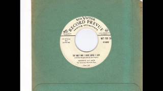 JOHNNIE & JACK -  DONT LET THE STARS GET IN YOUR EYES  - THE ONLY ONE I EVER LOVED -  RCA 47 5040