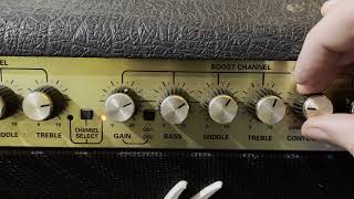 Video thumbnail for Marshall Valvestate 8080 High Gain Demo (same circuit as 8100) by Ed S