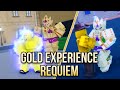 Using Gold Experience Requiem In Different Roblox JoJo Games