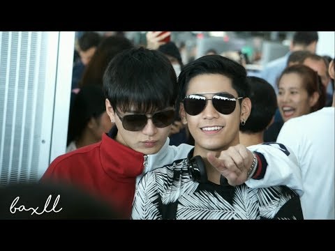 180119 Singto&Krist - Heading to Philippines @ BKK Airport