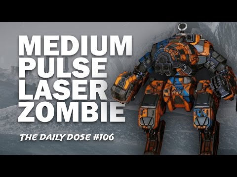 Medium Pulse Laser Zombie Crab CRB-27  - Mechwarrior Online - The Daily Dose #106