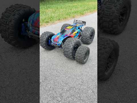 Traxxas Rustler 4 x 4 VXL, 17 mm Belted Sledgehammer-Reifen! #traxxasrustler #traxxassledge #RCCar