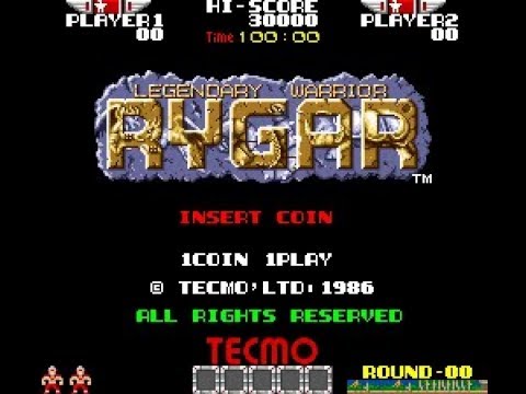 Rygar [Arcade] - Full Game Playthrough (no cheats)