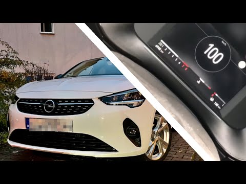 Opel Corsa F | 0-100 km/h | 100 PS Benzin | acceleration