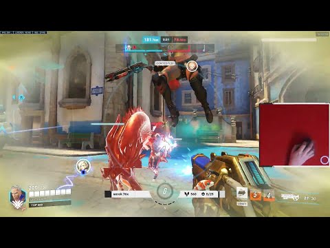 This is godly tracking! Gale Soldier 76 Overwatch 2 Sason 5 Top 500