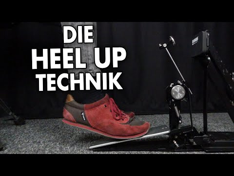 Learning to play the drums: Foot technique - Part 2: "Heel Up"