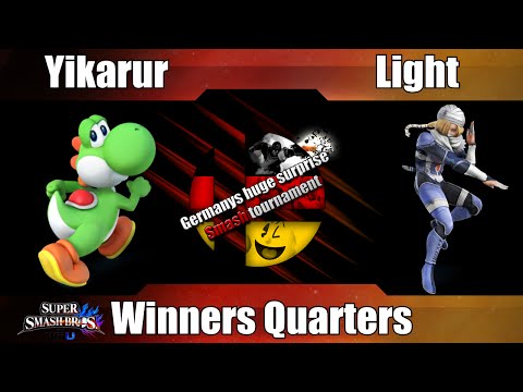 Ghsst - Yikarur (Yoshi) Vs. Light (Sheik) - Winners Quarters - Smash 4