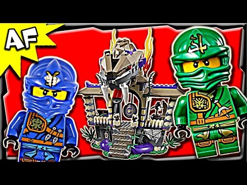 Vidéo LEGO Ninjago 70749 : Le temple Anacondra