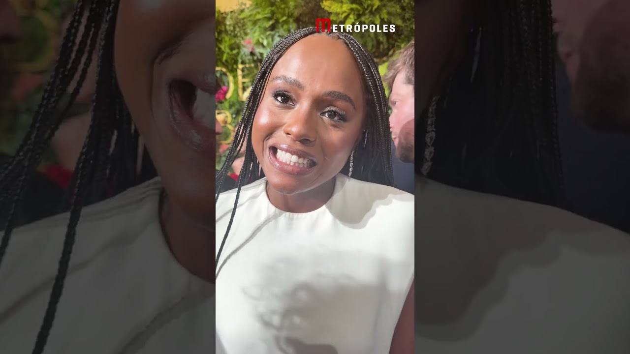 Duda Santos chora ao falar de protagonista na Globo