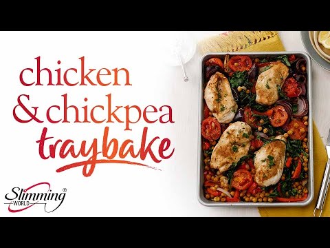 Slimming World Syn-free chicken and chickpea traybake - FREE