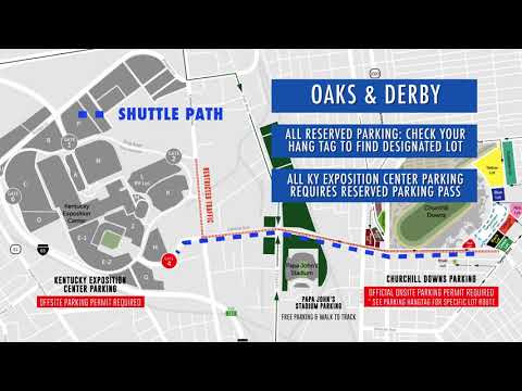 2018 Kentucky Derby Parking Changes