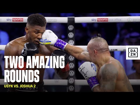 HEAVYWEIGHT BOXING AT ITS BEST | Usyk and Anthony Joshua Trade Blows In Rounds 9 & 10