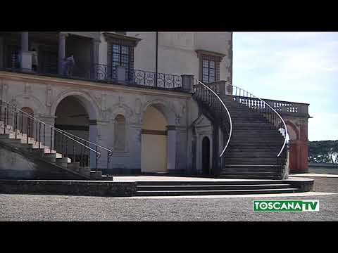 2018-02-18 PRATO - POGGIO A CAIANO, LAVORI AL MURO DELLA VILLA MEDICEA