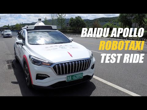 Baidu Apollo Robotaxi Test Ride