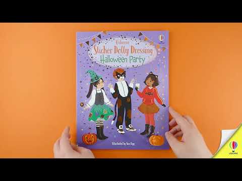 Книга Sticker Dolly Dressing: Halloween Party video 1