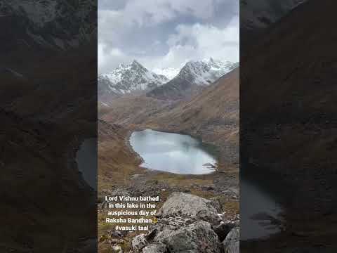 Vasuki Taal #kedarnath #vasukitaal #lake #shorts #reels #traveller