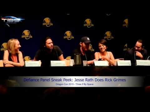 Dragon Con 2015 Defiance Panel Sneak Peek: Jesse Rath Does Rick Grimes on the Toilet