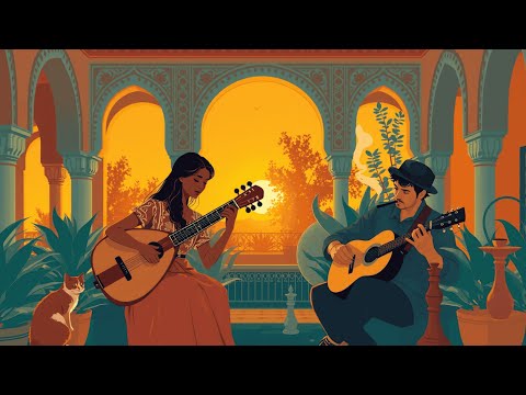 Beautiful Spanish Melody & Oud Fusion – Chill Flamenco Rumba Guitar