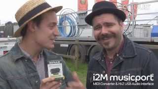 Video thumbnail for Sonuus i2M musicport MIDI Converter with Silverstein by sonuusMusic