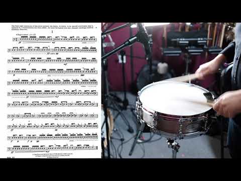 Portraits In Rhythm CIRONE SNARE DRUM NO.1