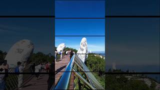 Hand of God Bridge Da Nang Vietnam #shorts #video #danang #vietnam #travel