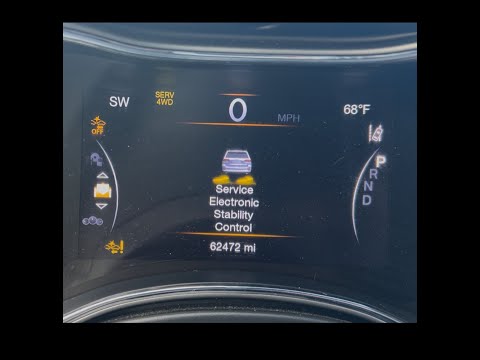 2021 Jeep Grand Cherokee Transfer Case Control Module - Service 4WD & Electronic Stability Control