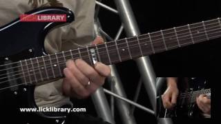 Dr Feelgood - Motley Crue - Guitar Solo Performance With Danny Gill Licklirbrary