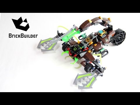 Vidéo LEGO Chima 70132 : Le lance-missiles Scorpion de Scorm