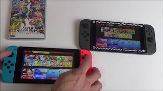 Nintendo Switch : Local Wireless Play on Super Smash Bros. Ultimate