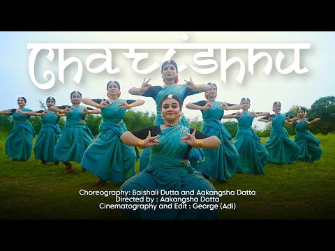 Charishnu | #bharatnatyam - Classical group dance #aakangshadatta