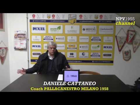 Interviste post partita (ForENERGY VIGEVANO 1955 vs Pallacanestro Milano 1958) - IV parte