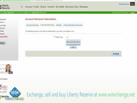 Learn how to register an Liberty Reserve account in 5 minutes