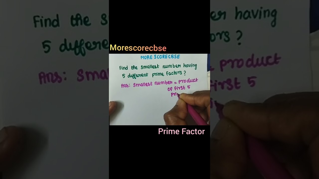 Prime number | #class6 #cbse #numbers #prime #smallnumber #maths #2021 #mathsolution #worksheets