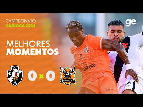 Gols e lances de Vasco da Gama x Nova Iguaçú