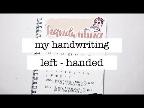 my handwriting // lefty | finessejournal