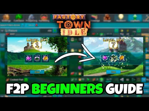 BEGINNERS GUIDE // FACTORY TOWN IDLE
