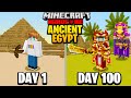 I Survived 100 Days In ANCIENT EGYPT In Hardcore Minecraft