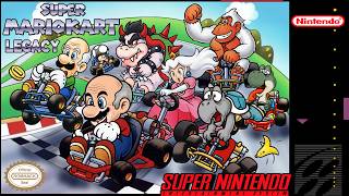 Super Mario Kart Legacy - Graphical Hack (SNES)