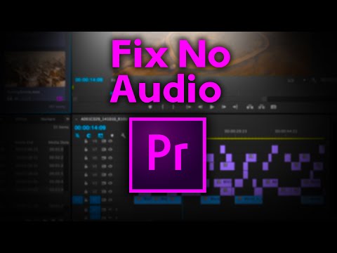 Fix No Audio in Premiere Pro in 1 minute!