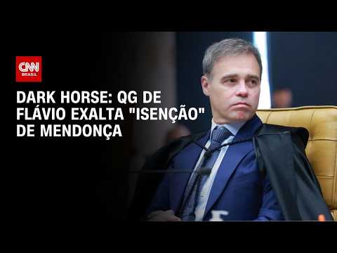 Filme Dark Horse: QG de Flávio exalta “isenção” de André Mendonça | CNN PRIME TIME