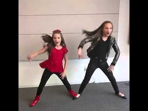 Maddie & Mackenzie Ziegler Hit That NaeNae !