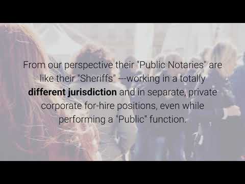 To All The Jural Assemblies Part 16 - Notaries By Anna Von Reitz