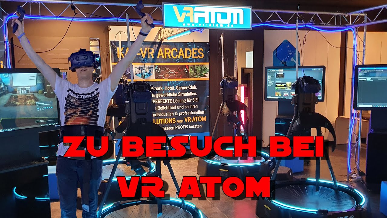 TupacVR - Zu Besuch bei VR Atom / KAT Walk VR Flagshipstore - VR Arcade - Berlin Boulevard - Deutsch / German